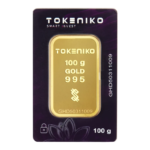 شمش طلا ۱۰۰ گرمی ۲۴ عیار