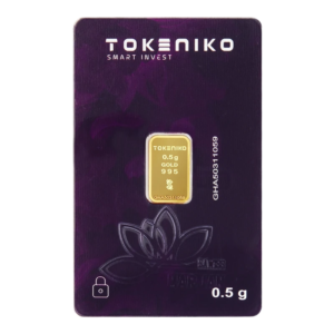 شمش طلا نیم گرمی ۲۴ عیار