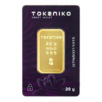 شمش طلا ۲۰ گرمی ۲۴ عیار