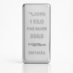 شمش ۱۰۰۰ گرم نقره عیار ۹۹۹/۹ زیوتو