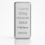 شمش ۵۰۰ گرم نقره عیار ۹۹۹.۹ زیوتو