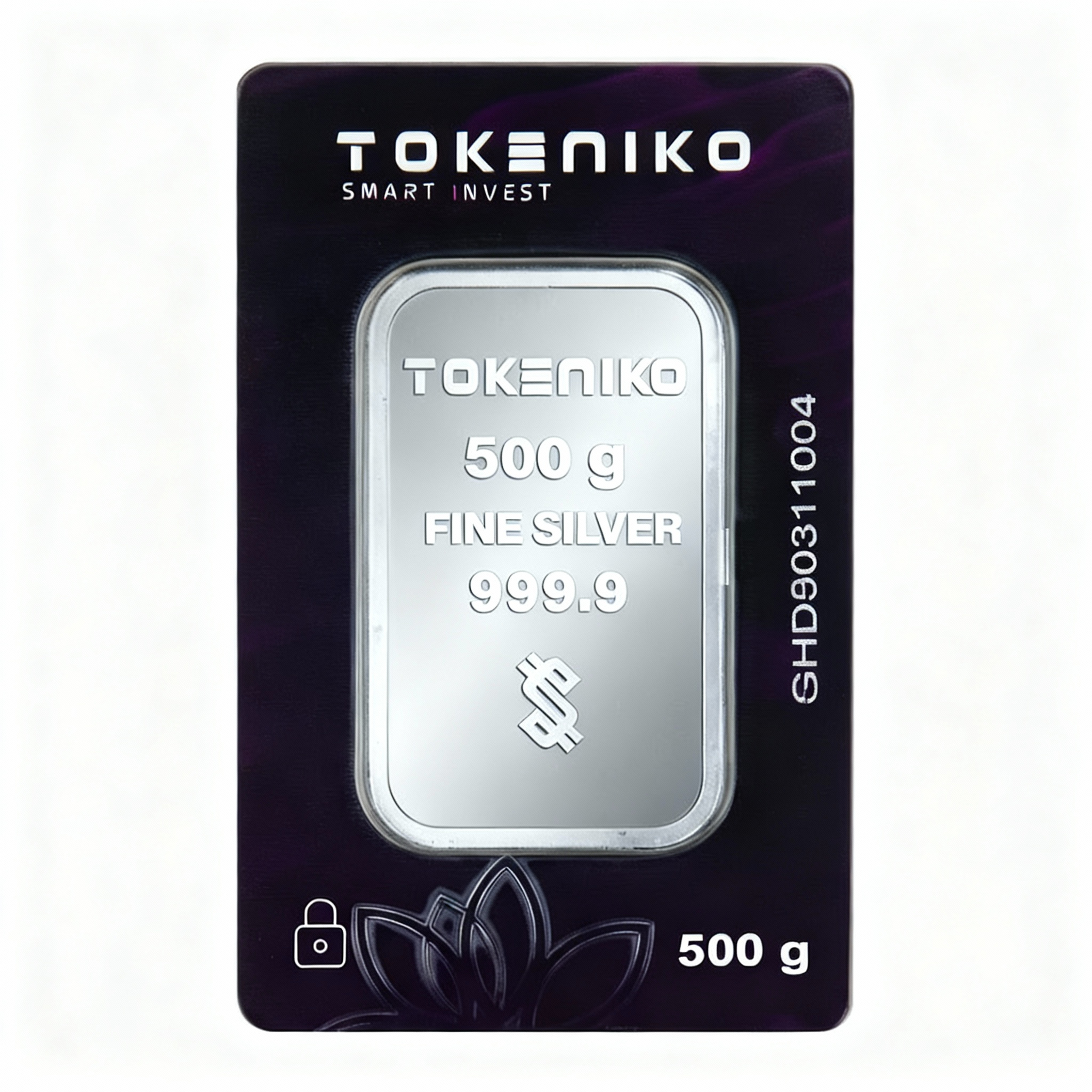 شمش نقره خالص ۵۰۰ گرمی توکنیکو