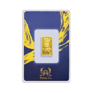 شمش طلای نقش برجسته پرنیا صد سوتی