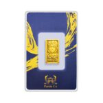 شمش طلای نقش برجسته پرنیا دویست و پنجاه سوتی