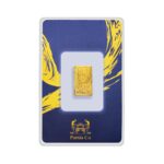 شمش طلای نقش برجسته پرنیا پنجاه سوتی