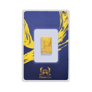 شمش طلای نقش برجسته پرنیا پنجاه سوتی